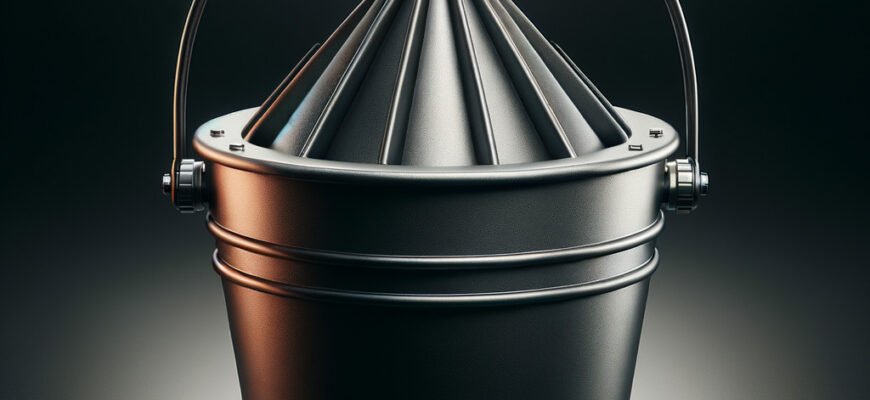 Чому пожежне відро має конусну форму: особливості та переваги
