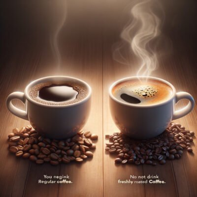 Почему я больше не могу пить обычный кофе после того, как попробовал свежеобжаренный