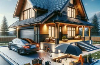 Проект дома с гаражом: Как обеспечить максимальную защиту автомобиля от неблагоприятных погодных условий и потенциального угона, не выходя за рамки бюджета на строительство?