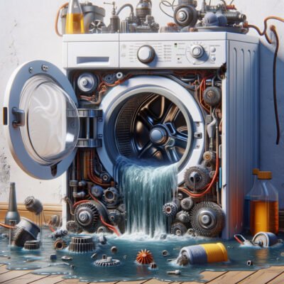 Причини, чому пральна машинка не зливає воду: основні несправності