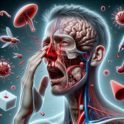 Причини носових кровотеч: чому тече кров з носа і як це зупинити