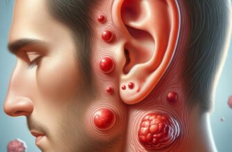 Причини появи гульки за вухом: основні фактори та рішення