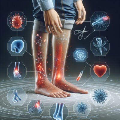 Причини свербежу ніг нижче колін: основні фактори та лікування