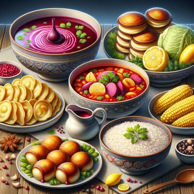 Топ-5 рецептів української кухні: борщ, вареники, деруни, голубці та банош